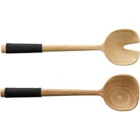 ASA Salatbesteck mit schwarzem Nylongriff wood ASA Salatbesteck mit schwarzem Nylongriff wood von ASA Selection