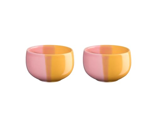 ASA [SA2025/09] 2er Set Eierbecher, Passion Fruit Smooth Joy Mehrfarbig glz D. 4,7 cm, H. 3 cm von ASA