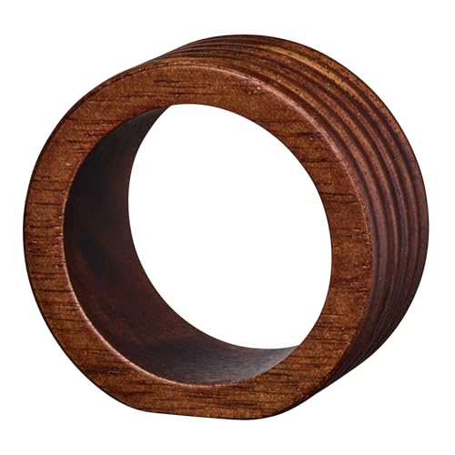 ASA Selection 2er Set Serviettenringe Rund Gerillt Wood L 5,3 cm B 5,3 cm H 2,5 cm ASA Selection 2er Set Serviettenringe Rund Gerillt Wood L 5,3 cm B 5,3 cm H 2,5 cm von ASA