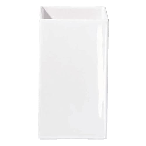 ASA Selection Quadro Vase 12 x 12 x 30 cm, Weiß von ASA