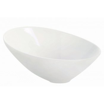 ASA Selection Vongole schräge Schale Weiss 32,5cm von ASA