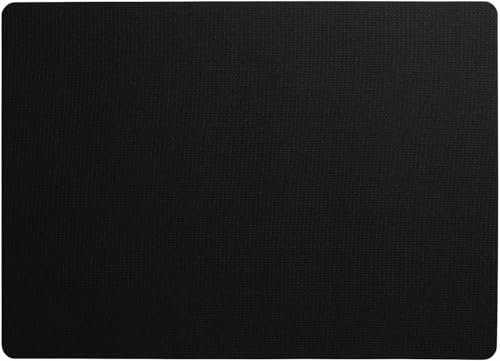 ASA Selection sisal Optic Tischset Kuro, Platzmatte, Platzdeckchen, Untersetzer, PVC, Schwarz Matt, 78607420 von ASA