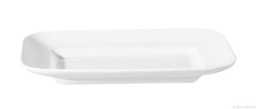 ASA Servierplatte, Keramik, Weiß, 46x31x4 1 von ASA
