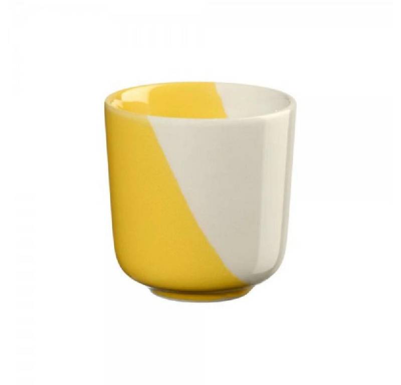 ASA Tasse Asa Espressobecher Variété du Soleil Gelb-Weiß (80ml) von ASA