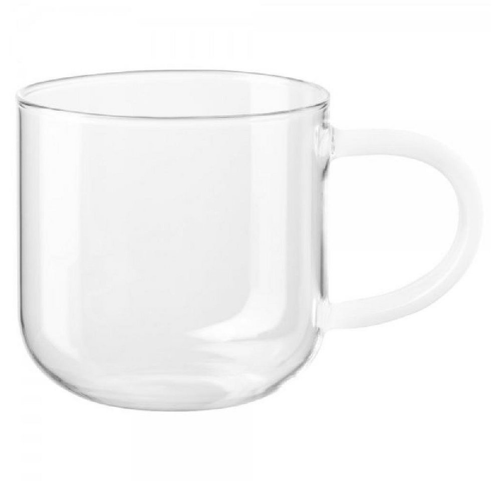 ASA SELECTION Tasse Asa Henkelbecher Coppa Glas Weiß (400ml) von ASA SELECTION