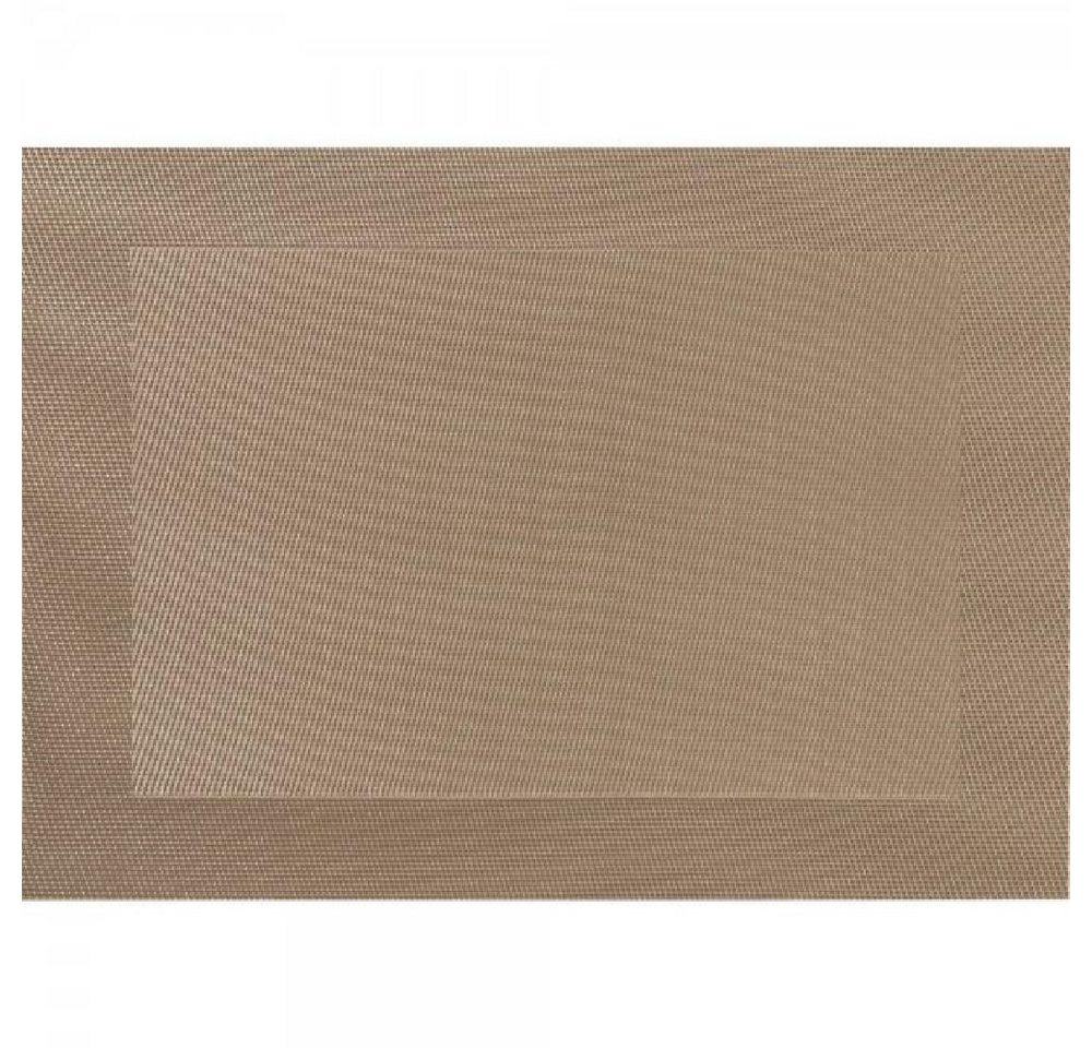 ASA Tischdecke Asa Tischset mit gewebtem Rand Tannin (46 x 33 cm) von ASA