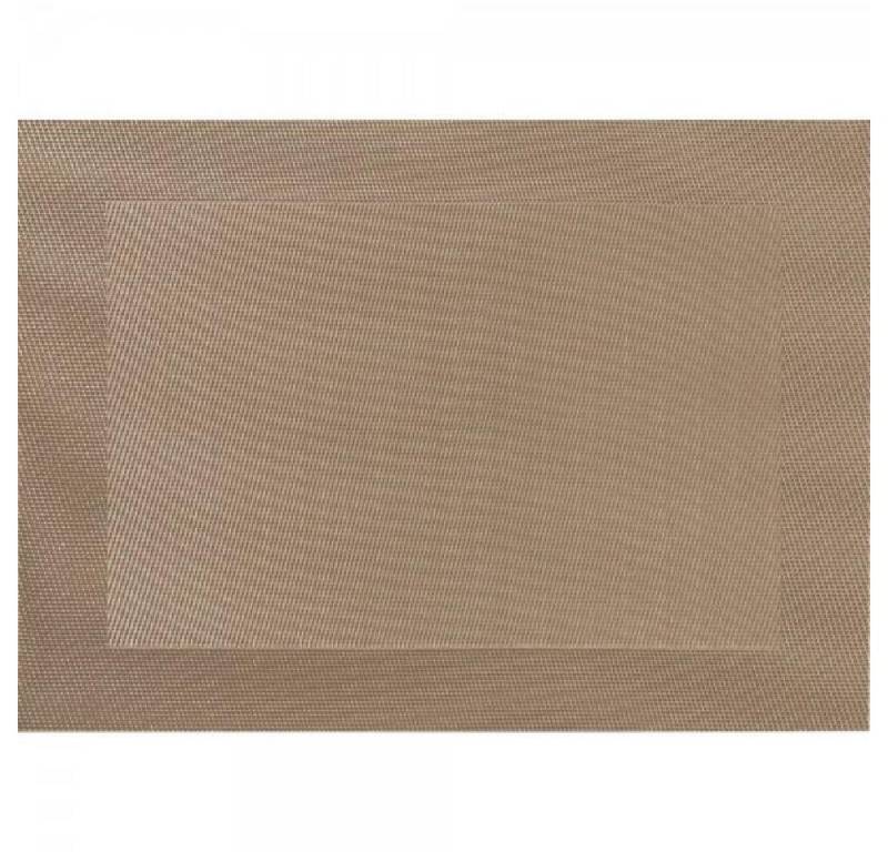 ASA Tischdecke Asa Tischset mit gewebtem Rand Tannin (46 x 33 cm) von ASA