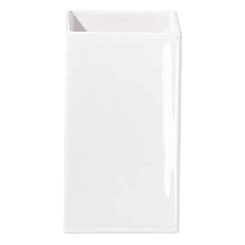 ASA Quadro Vase, Steingut, weiß, 16 cm ASA Quadro Vase, Steingut, weiß, 16 cm von ASA