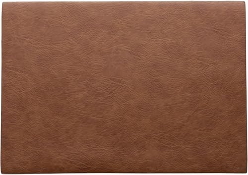 ASA Vegan Leather Tischset, Polyurethane, Caramel, 46 x 33 cm von ASA