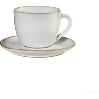 ASA saisons Cappuccinotasse mit Unterer, sand Durchmesser 9 cm, Höhe 7,5 von ASA Selection
