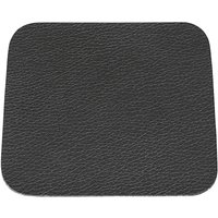 Glasuntersetzer Lederoptik schwarz 10x10cm 4Stück von ASA SELECTION GMBH