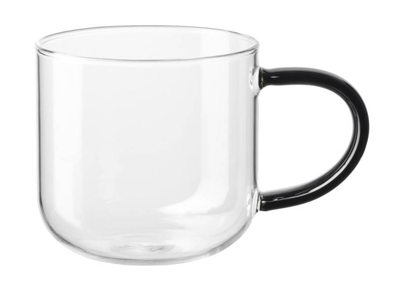 Henkelbecher 0,4 l Coppa Glass Schwarz von ASA