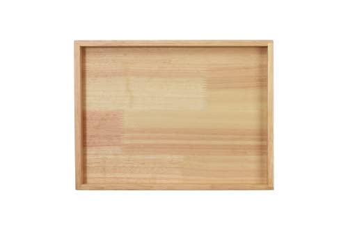 ASA Selection Holztablett, rechteckig, Tablett, Gummibaumholz, 24,5 x 32,5 cm von ASA