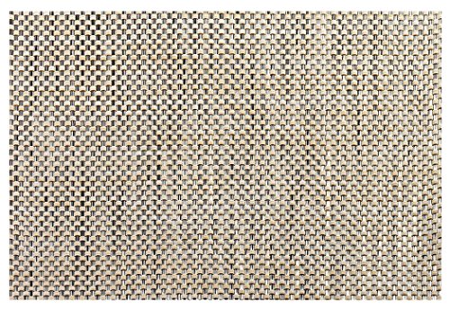 ASA 78044076 Tischset grau natur geflochten 33 x 46 cm von ASA