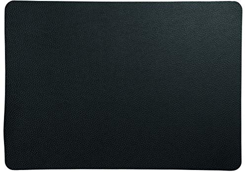 Tischset - rough black - 33x46cm Lederoptik ASA-Selection**6 (6 Stück) von ASA