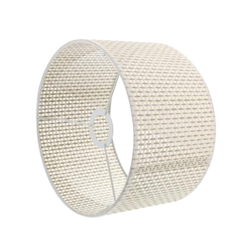 ASAKKURA 1 Stück Moderne Imitation Rattan Woven Lampenschirm Tischlampe Beige Installieren Elegantes Design für Ihr Zuhause Leicht Praktisch eine Gemütliche von ASAKKURA