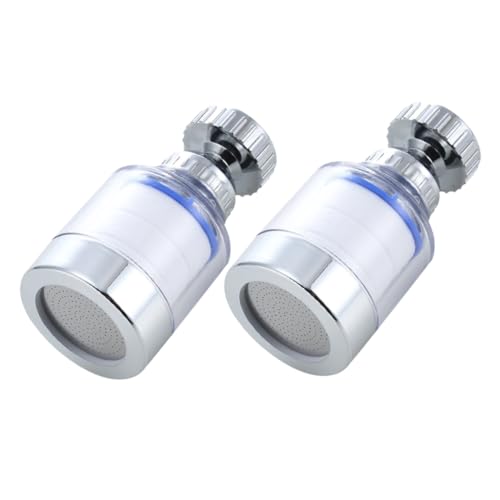 ASAKKURA 2 Stück Küchenwasserhahn Sprühkopf mit Spritz Funktion Wassersparender Wasserfilter Aufsatz für Einfache Installation und Effektive Filtration ASAKKURA 2 Stück Küchenwasserhahn Sprühkopf mit Spritz Funktion Wassersparender Wasserfilter Aufsatz für Einfache Installation und Effektive Filtration von ASAKKURA