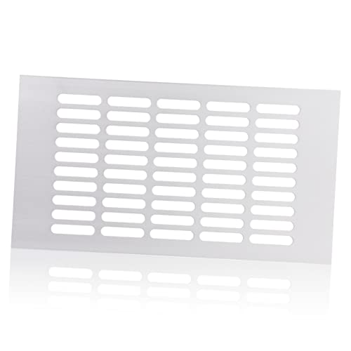 ASAKKURA Belüftung Abluftgitter Belüftungsgitter Atmungsaktive Lüftungsgitter Abdeckung 2er Set Mesh Bodenlüftungsabdeckung Für Die Schrankwand Zu Hause Weiß 15x20 Cm Effektive Ventilation ASAKKURA Belüftung Abluftgitter Belüftungsgitter Atmungsaktive Lüftungsgitter Abdeckung 2er Set Mesh Bodenlüftungsabdeckung Für Die Schrankwand Zu Hause Weiß 15x20 Cm Effektive Ventilation von ASAKKURA