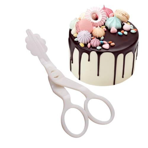 ASAKKURA Blumen Schneiderschere für Fondant Sahne Vielseitiges Tortendekorationswerkzeug für Hochzeit Weihnachten Feiern Leicht und Einfach zu Reinigen für Kreative Backprojekte von ASAKKURA