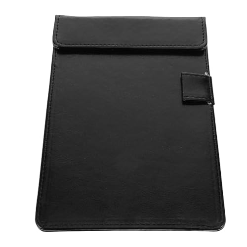 ASAKKURA Menühalter aus PU-Leder: 15 x 25 cm Klemmbrett mit Stiftschlitz für den Einsatz in Cafés, Hotels und Restaurants – Schreibtafel für Notizen, Menüdokumente von ASAKKURA