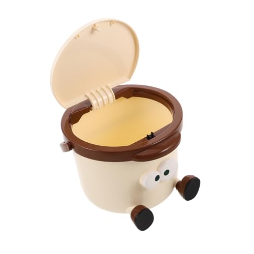 ASAKKURA Mini Tisch Mülleimer mit Deckel Kleiner Kunststoff Abfalleimer für Tischplatte Niedlicher Recycling Behälter für Büro Auto Schlafzimmer Platzsparender Tisch Müllbehälter ASAKKURA Mini Tisch Mülleimer mit Deckel Kleiner Kunststoff Abfalleimer für Tischplatte Niedlicher Recycling Behälter für Büro Auto Schlafzimmer Platzsparender Tisch Müllbehälter von ASAKKURA