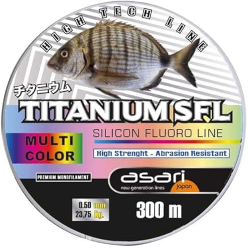 B/300m ASARI TITANIUM SFL Multic 0,18 mm B/300m ASARI TITANIUM SFL Multic 0,18 mm von ASARI
