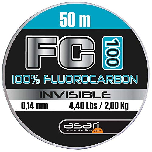 B/50m ASARI FC-100 FLUOROCARBON 0,37mm von ASARI