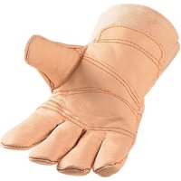Handschuhe Gr.10,5 naturfarben Möbelleder psa i Asatex von ASATEX