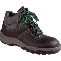 Bau-Schnürstiefel 39000, Gr. 39, schwarz/grau, Leder, S3, sra, EN20345 von FP