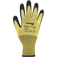 Asatex Aktiengesellschaft - Handschuhe Gr.10 gelb/schwarz en 388 psa ii Nyl.m.Naturlatex asat von ASATEX AKTIENGESELLSCHAFT