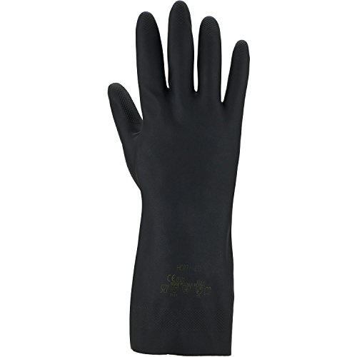 ASATEX Chemikalienschutz-Handschuh - Neoprene 3470, grau, Gr. 9 (1 Paar) von ASATEX