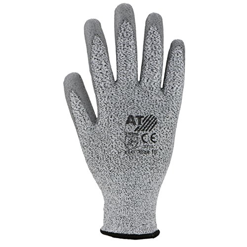 ASATEX Schnittschutz-Handschuh 3711, grau, Gr. 10 (10 Paar) von ASATEX