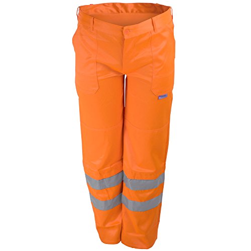 Asatex Warnschutz-Bundhose WHS, leuchtorange, Gr. 50 von ASATEX