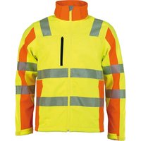 Asatex - Warnjacke Softshell, Prevent, gelb, Gr.2XL von ASATEX