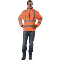 Warnschutz-Softshelljacke Gr.M orange prevent - orange von ASATEX
