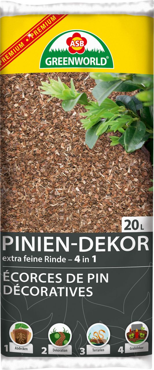 ASB Greenworld Pinien Dekor extra fein 20L extra fein von ASB Greenworld