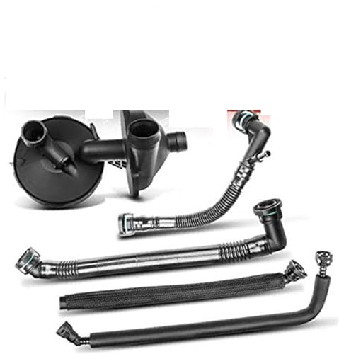 ASDGH Kurbelgehäuse-Ölentlüfter, for 3er-Serie E46 320 323 325 328 330 1998-2005 5er-Serie E39 520 523 525 528 530 2000-2003 Ersetzen Sie 11617501566 Kurbelgehäuseentlüftungsventil von ASDGH