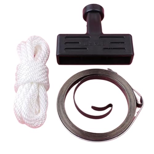 ASDGH Rückstoßstarter-Federgriff-Griffseilsatz for GX160 GX200 GX 160 200 Kleinmotor-Motorteil Rücklaufstarterseil von ASDGH