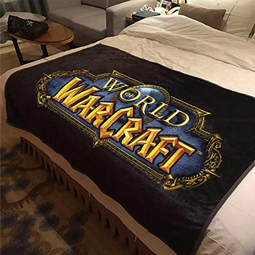 ASDIWON World of Warcraft Flanelldecke für Sofa, Bett, warm, weich, geeignet für Klimaanlage, Nickerchen (150 x 200 cm) von ASDIWON