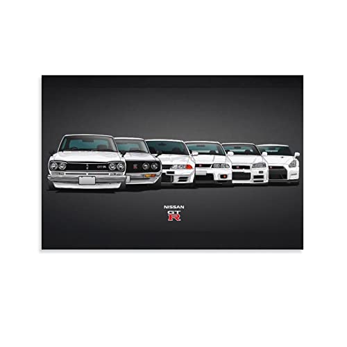 ASDSA JDM-Auto-Poster Nissan Nissan Skyline Gtr Poster Dekorative Malerei Leinwand Wandkunst Wohnzimmer Poster Schlafzimmer Malerei 30 x 45 cm ASDSA JDM-Auto-Poster Nissan Nissan Skyline Gtr Poster Dekorative Malerei Leinwand Wandkunst Wohnzimmer Poster Schlafzimmer Malerei 30 x 45 cm von ASDSA