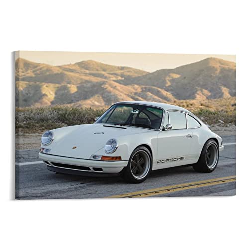 Poster Porsche Singer 911, dekoratives Gemälde auf Leinwand, Wandkunst, Wohnzimmer, Schlafzimmer, 60 x 90 cm von ASDSA