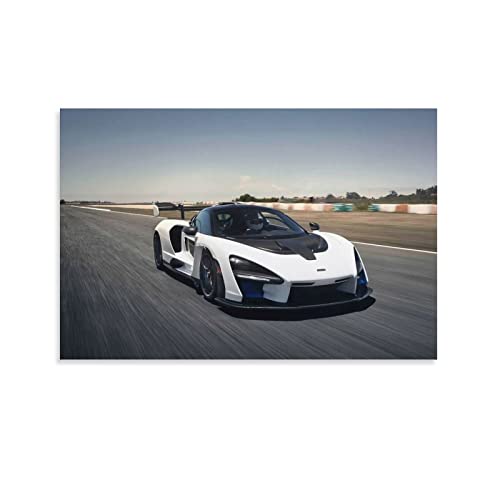 Supercar Poster Mclaren Senna Is Very Strong Canvas Art Poster And Wall Art Picture Print Modern Family Bedroom Decor Poster 30 x 45 cm von ASDSA