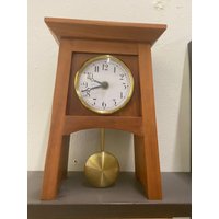 Mission Style Uhr von ASDWoodworking