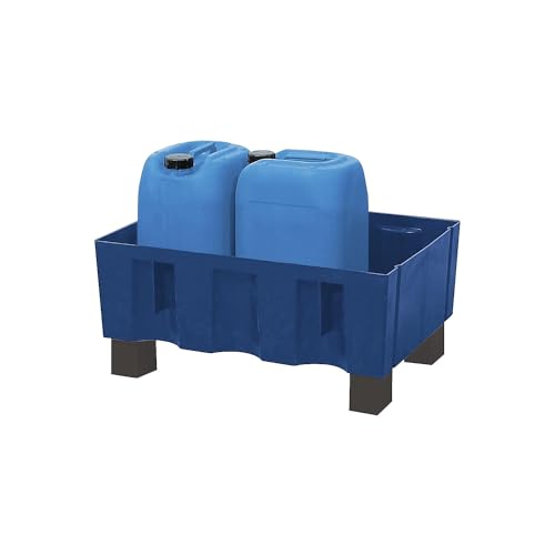 kaiserkraft | PE-Auffangwanne für 60-Liter-Fässer | Auffangvolumen 60 l | mit vier Füßen | ohne Gitterrost von ASECOS