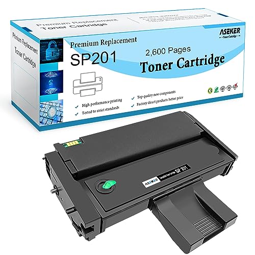 ASEKER Kompatibel Tonerkartusche für Ricoh SP 200 201 202 203 204 210 211 211 212 213 s n w nw SN SNW SF SFw SFNw SU SUw Drucker 407254 Hohe Erträge 2600 Seiten (Schwarz x 1) von ASEKER