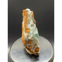 Rosasit Mit Calcit - Ojuela Mine, Mapimi, Gemeinde Durango, Mexiko von ASEMineralsLLC