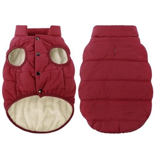 ASENKU Hundemantel Winter Hundemantel wasserdichte für Grosse Hunde Warme Fleece Hundejacke mit Geschirr Winddichte Wintermantel Hund Kleidung L ASENKU Hundemantel Winter Hundemantel wasserdichte für Grosse Hunde Warme Fleece Hundejacke mit Geschirr Winddichte Wintermantel Hund Kleidung L von ASENKU