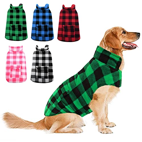 ASENKU Hundemantel für Grosse Hunde XL,Warme Hundemantel Winter, Fleece Hundejacke Reversible wasserdichte Winddichte Kalte Wetter Winterjacken & Wintermäntel mit Geschirr Loch ASENKU Hundemantel für Grosse Hunde XL,Warme Hundemantel Winter, Fleece Hundejacke Reversible wasserdichte Winddichte Kalte Wetter Winterjacken & Wintermäntel mit Geschirr Loch von ASENKU