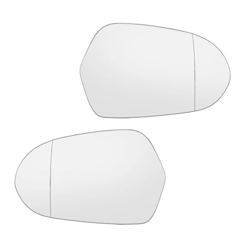 ASFDSG Spiegelglas Für S6 2013-2018 Rückspiegelglas Keine Trägerplatte Aufkleben des Glasseitenspiegels Weitwinkel Umkehrlinse(Left and Right) von ASFDSG