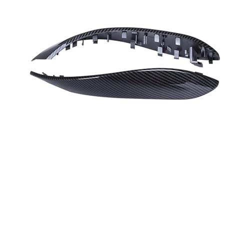 ASFDSG Türinnenverkleidung Türgriff 2/4 stücke Auto Tür Innen Griff Für F30 F80 F31 F32 F33 F34 F35 F36 3 4 Serie Carbon Faser Farbe Abdeckung Ersetzen Türgriff Innentür(Cover 2 pcs) von ASFDSG